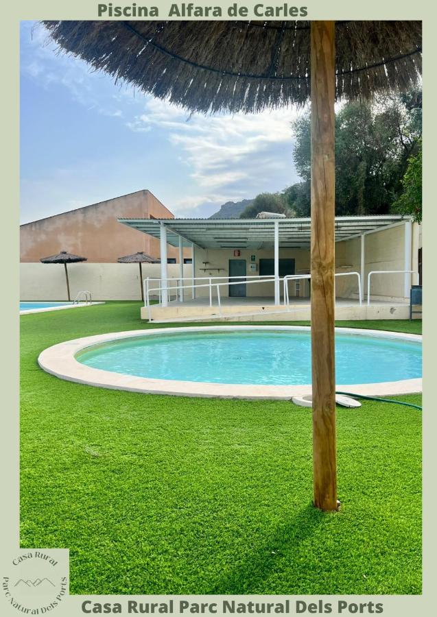 Casa Rural Parc Natural Dels Ports Alfara de Carles Esterno foto